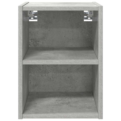 vidaXL Hängeschrank Beton Grau 30 x 29,5 x 40 cm Holzwerkstoff