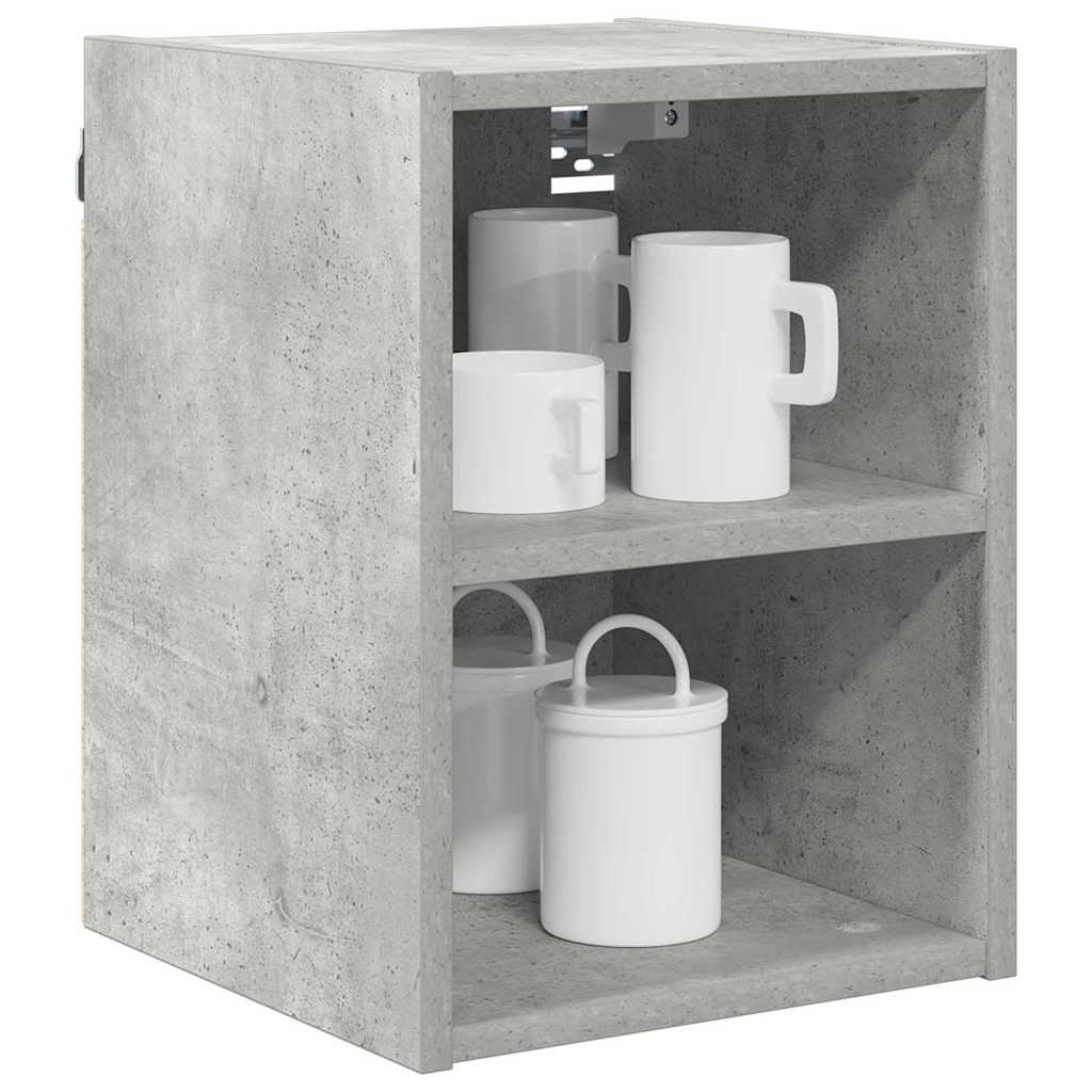 vidaXL Hängeschrank Beton Grau 30 x 29,5 x 40 cm Holzwerkstoff