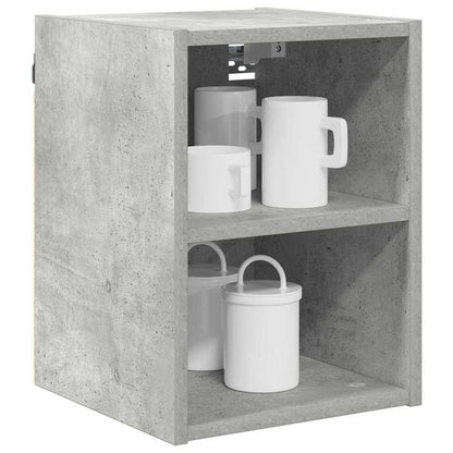 vidaXL Hängeschrank Beton Grau 30 x 29,5 x 40 cm Holzwerkstoff