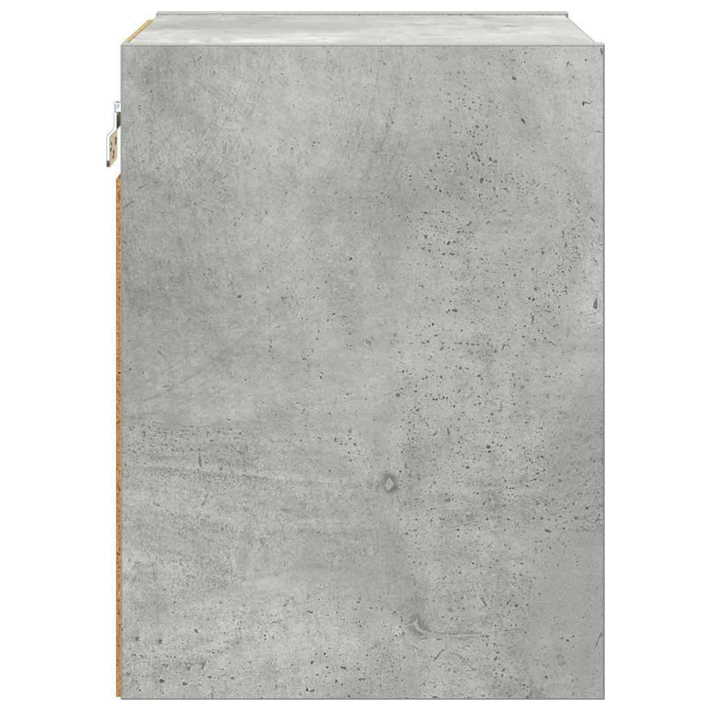 vidaXL Hängeschrank Beton Grau 30 x 29,5 x 40 cm Holzwerkstoff
