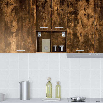 vidaXL Hängeschrank Geräucherte Eiche 30 x 29,5 x 40 cm Holzwerkstoff