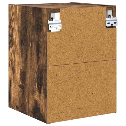 vidaXL Hängeschrank Geräucherte Eiche 30 x 29,5 x 40 cm Holzwerkstoff
