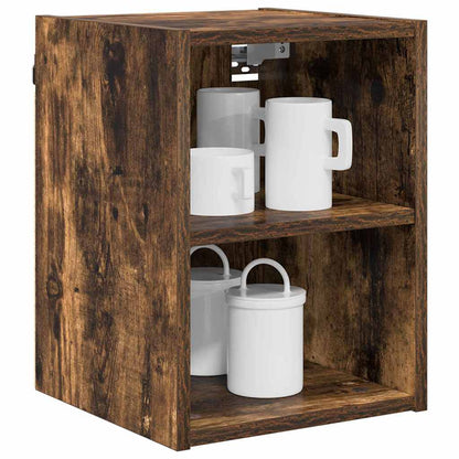vidaXL Hängeschrank Geräucherte Eiche 30 x 29,5 x 40 cm Holzwerkstoff