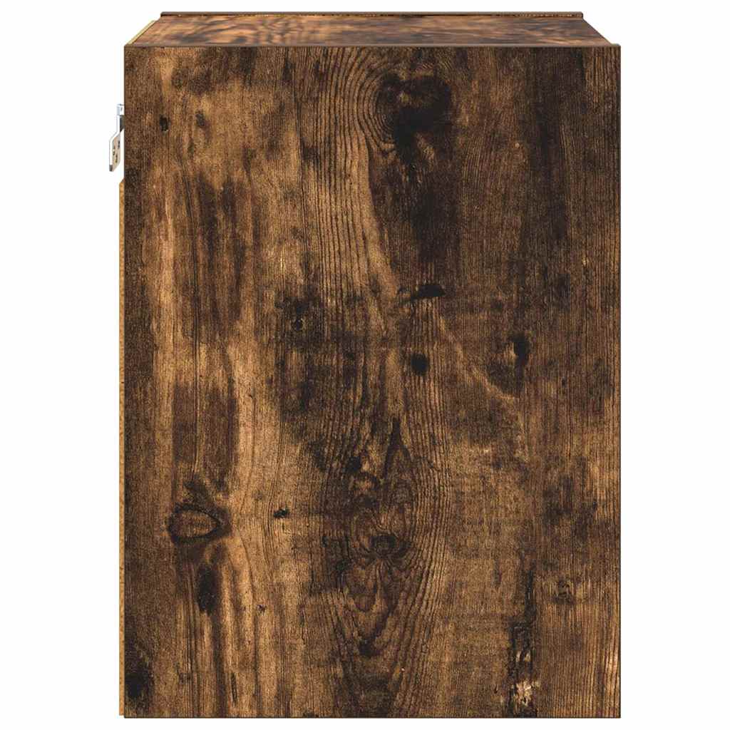 vidaXL Hängeschrank Geräucherte Eiche 30 x 29,5 x 40 cm Holzwerkstoff