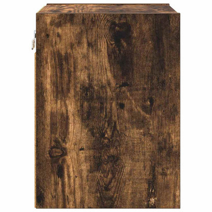 vidaXL Hängeschrank Geräucherte Eiche 30 x 29,5 x 40 cm Holzwerkstoff