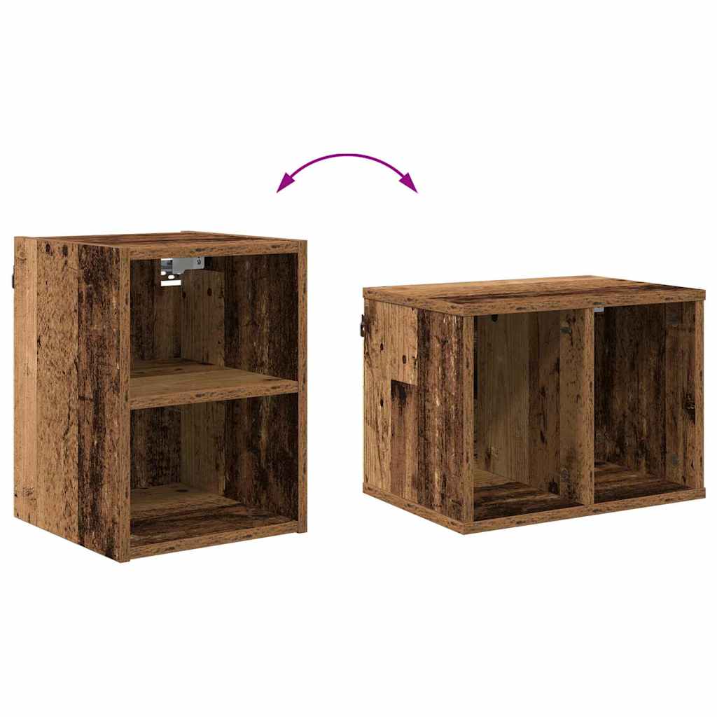 Hängeschrank Altholz 30 x 29,5 x 40 cm Holzwerkstoff