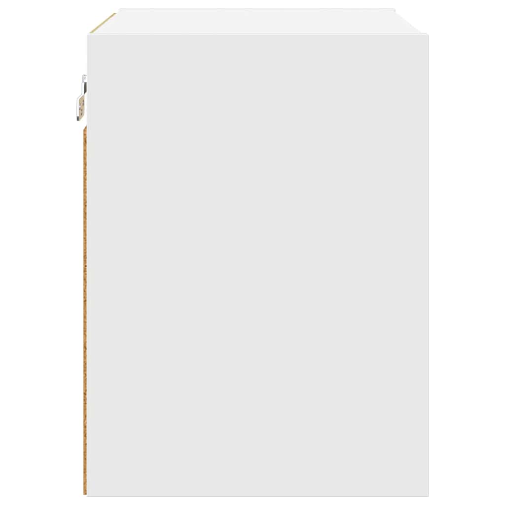 Hängeschrank mit Speicher Weiß 40 x 29,5 x 40 cm Holzwerkstoff