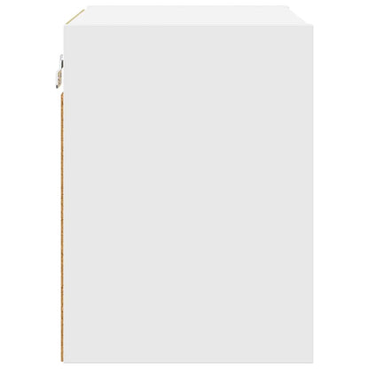 Hängeschrank mit Speicher Weiß 40 x 29,5 x 40 cm Holzwerkstoff