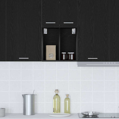 vidaXL Hängeschrank Schwarz Eichen-Optik 40 x 29,5 x 40 cm