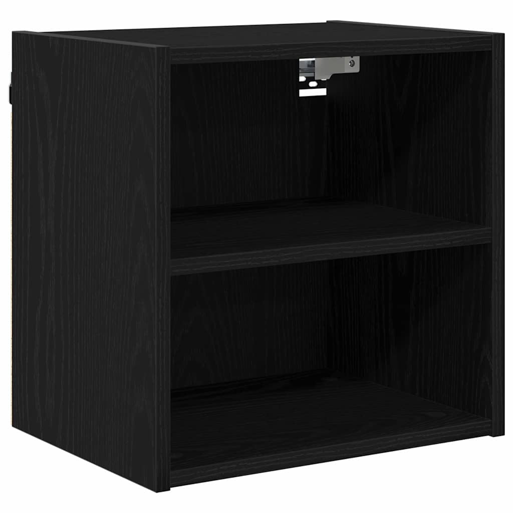 vidaXL Hängeschrank Schwarz Eichen-Optik 40 x 29,5 x 40 cm