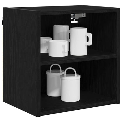 vidaXL Hängeschrank Schwarz Eichen-Optik 40 x 29,5 x 40 cm
