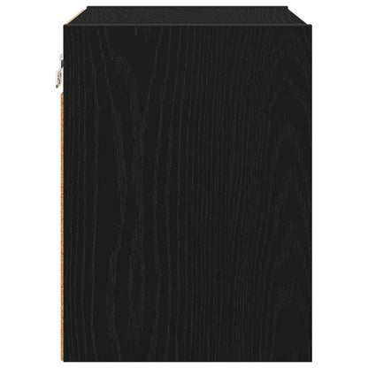 vidaXL Hängeschrank Schwarz Eichen-Optik 40 x 29,5 x 40 cm