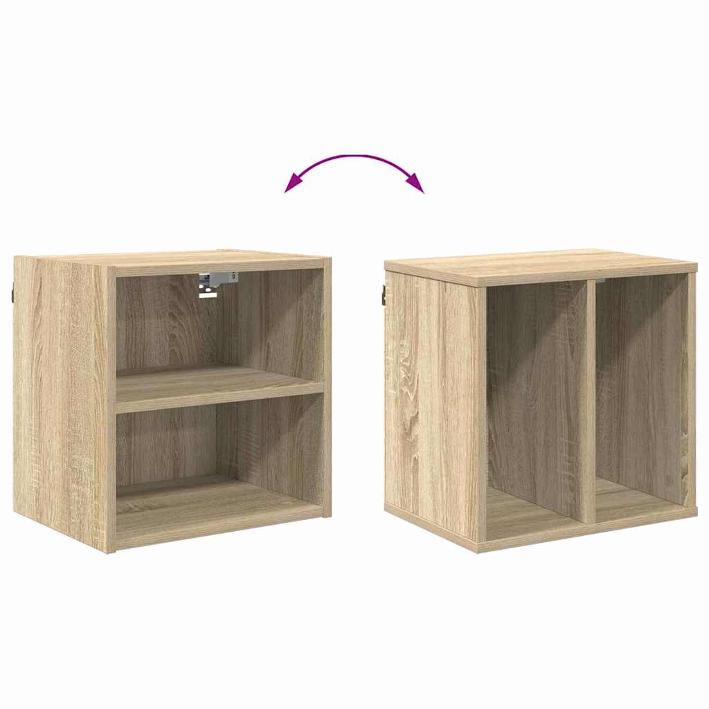 vidaXL Hängeschrank Sonoma-Eiche 40 x 29,5 x 40 cm Holzwerkstoff