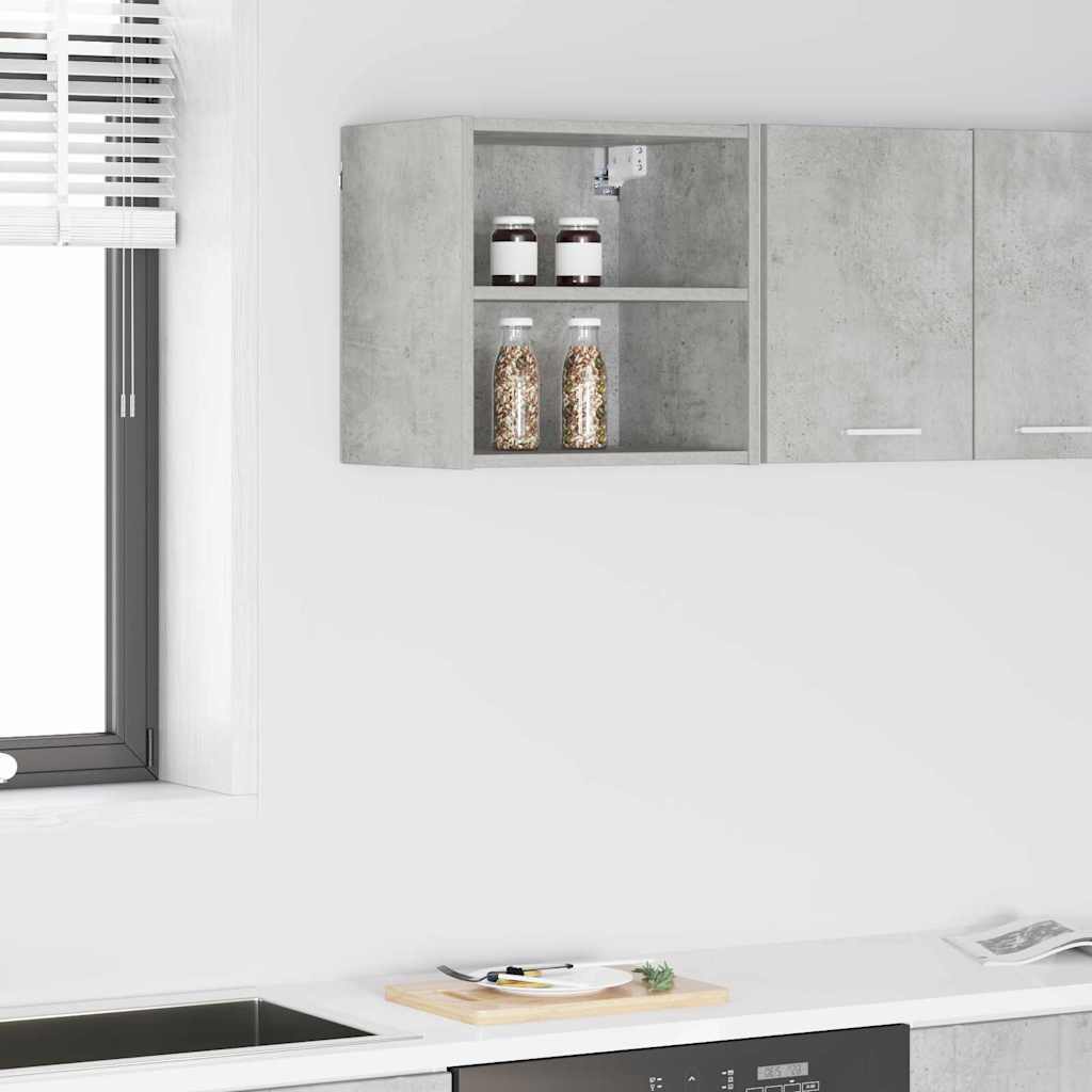 vidaXL Hängeschrank Beton Grau 40 x 29,5 x 40 cm Holzwerkstoff