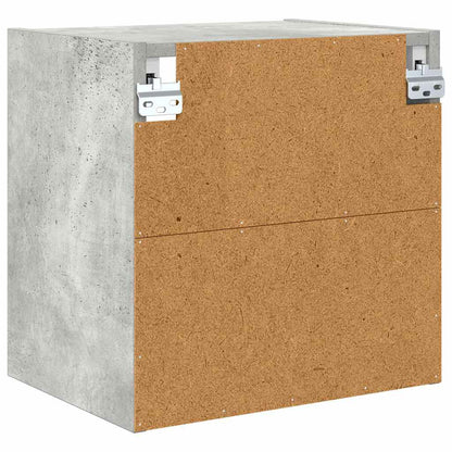 vidaXL Hängeschrank Beton Grau 40 x 29,5 x 40 cm Holzwerkstoff