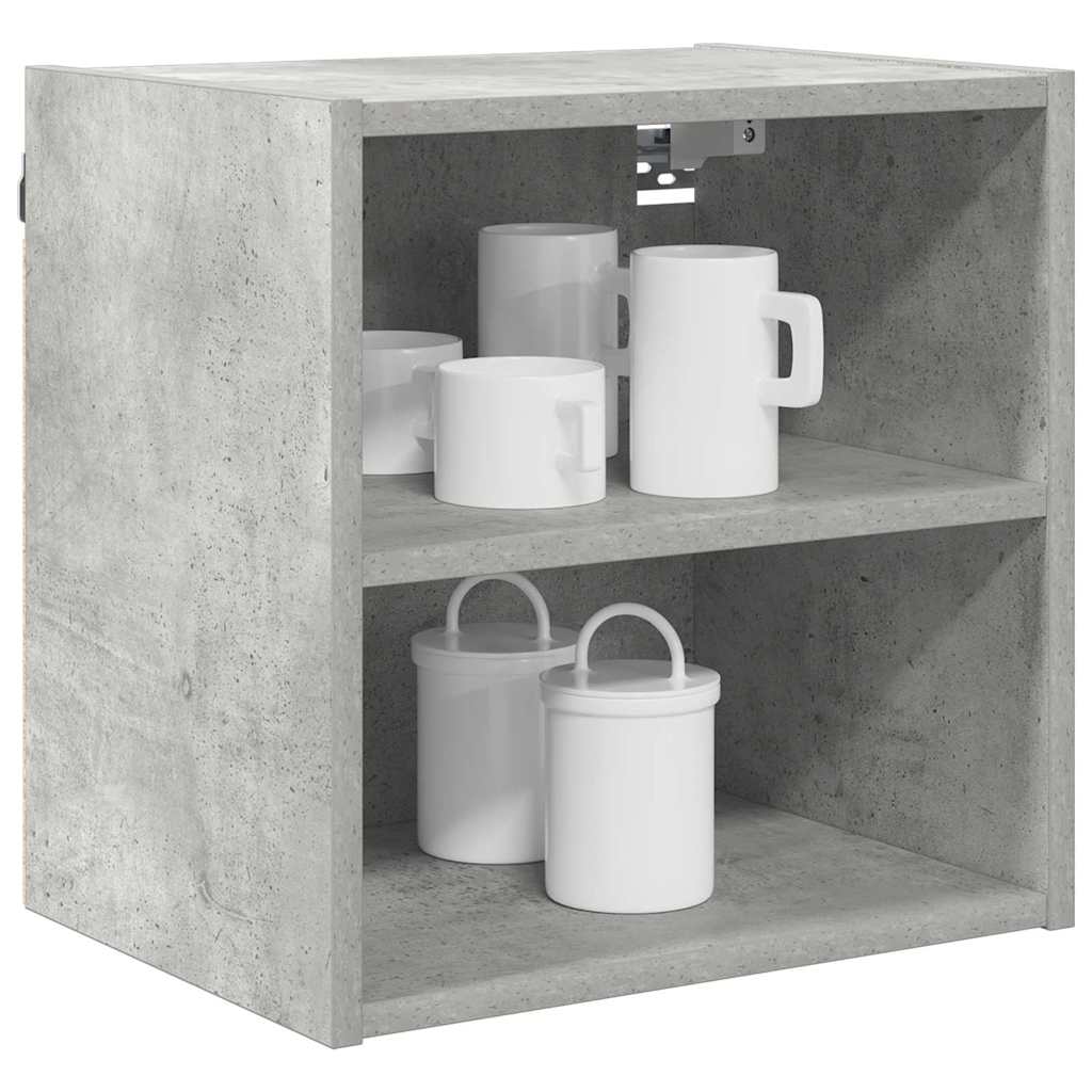 vidaXL Hängeschrank Beton Grau 40 x 29,5 x 40 cm Holzwerkstoff