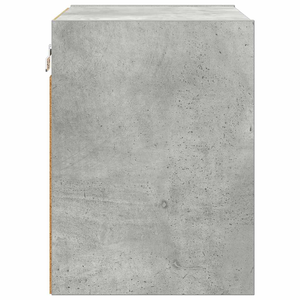 vidaXL Hängeschrank Beton Grau 40 x 29,5 x 40 cm Holzwerkstoff