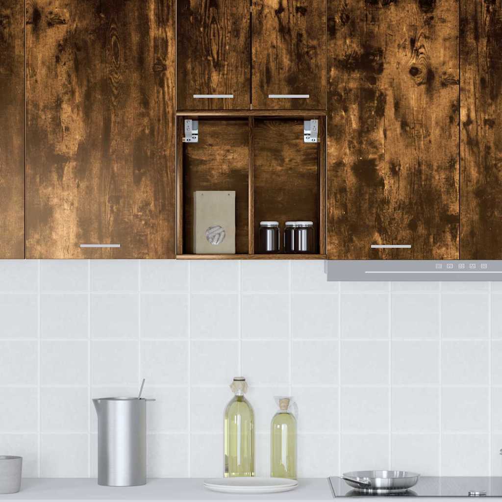 vidaXL Hängeschrank Geräucherte Eiche 40 x 29,5 x 40 cm Holzwerkstoff