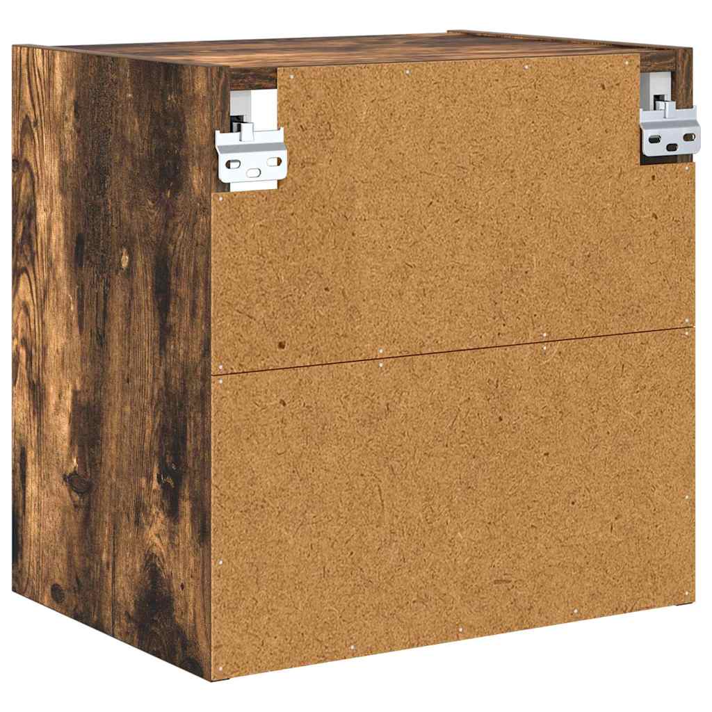 vidaXL Hängeschrank Geräucherte Eiche 40 x 29,5 x 40 cm Holzwerkstoff