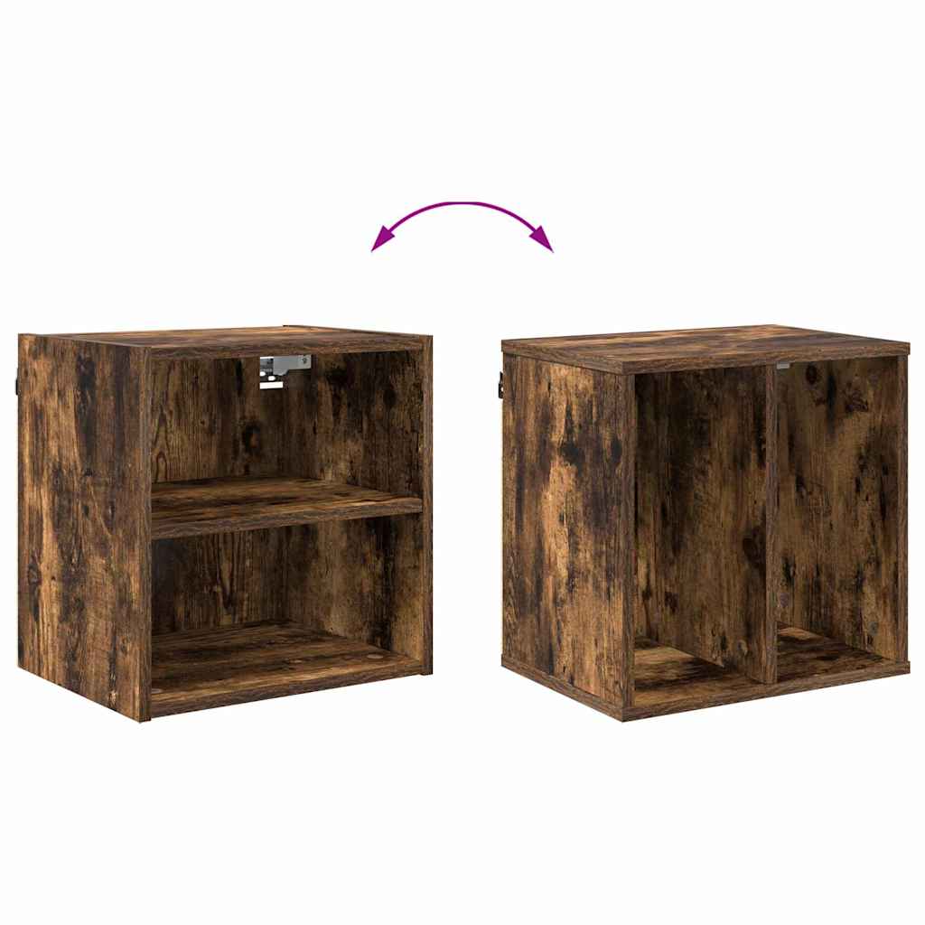 vidaXL Hängeschrank Geräucherte Eiche 40 x 29,5 x 40 cm Holzwerkstoff
