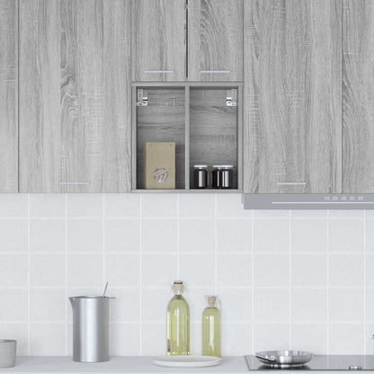 vidaXL Hängeschrank Graues Sonoma 40 x 29,5 x 40 cm Holzwerkstoff