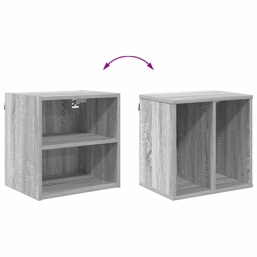 vidaXL Hängeschrank Graues Sonoma 40 x 29,5 x 40 cm Holzwerkstoff