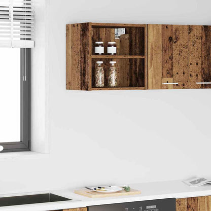 vidaXL Hängeschrank Altholz 40 x 29,5 x 40 cm Holzwerkstoff
