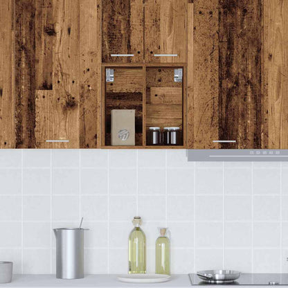 vidaXL Hängeschrank Altholz 40 x 29,5 x 40 cm Holzwerkstoff
