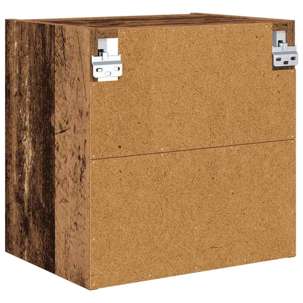 vidaXL Hängeschrank Altholz 40 x 29,5 x 40 cm Holzwerkstoff