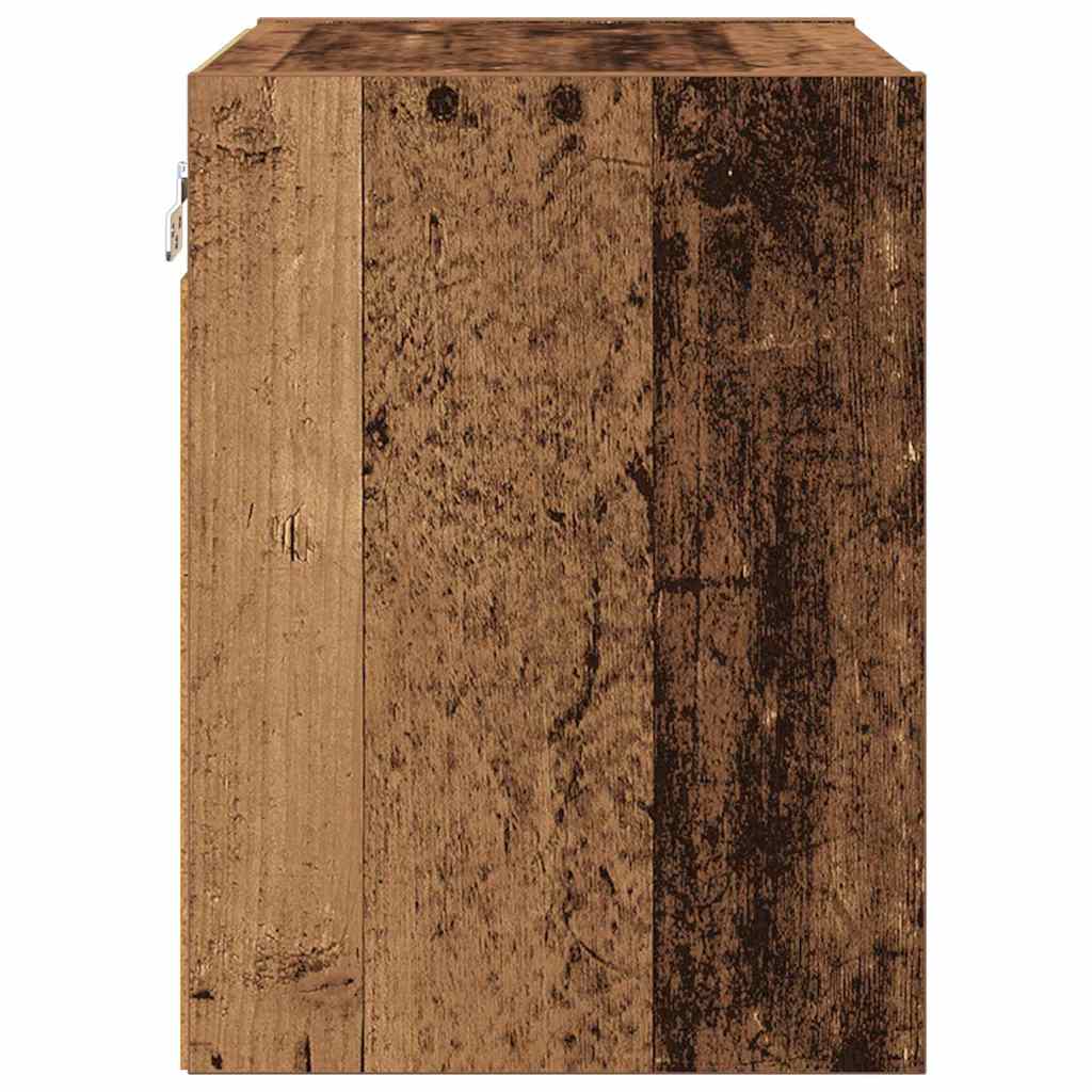 vidaXL Hängeschrank Altholz 40 x 29,5 x 40 cm Holzwerkstoff