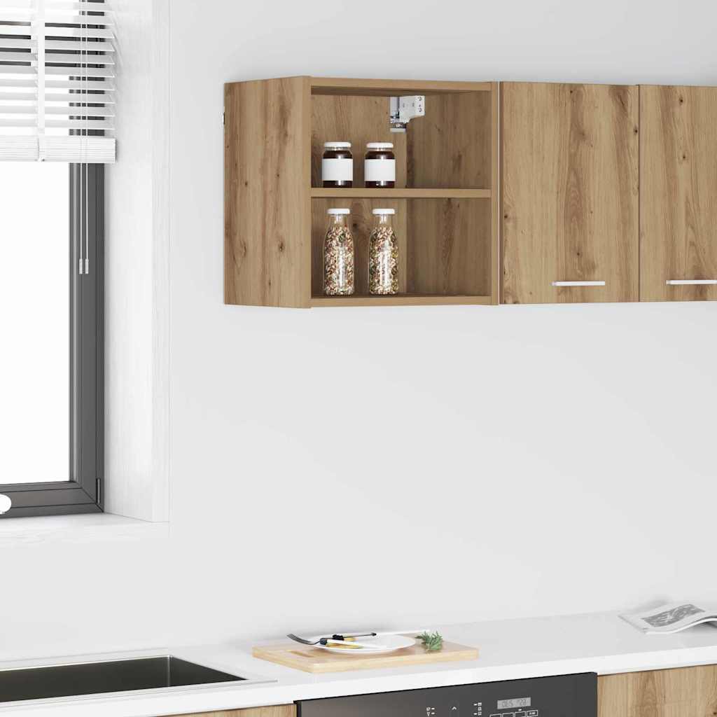 vidaXL Hängeschrank Artisan-Eiche 40 x 29,5 x 40 cm Holzwerkstoff