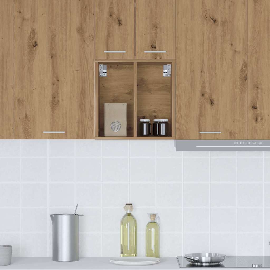 vidaXL Hängeschrank Artisan-Eiche 40 x 29,5 x 40 cm Holzwerkstoff