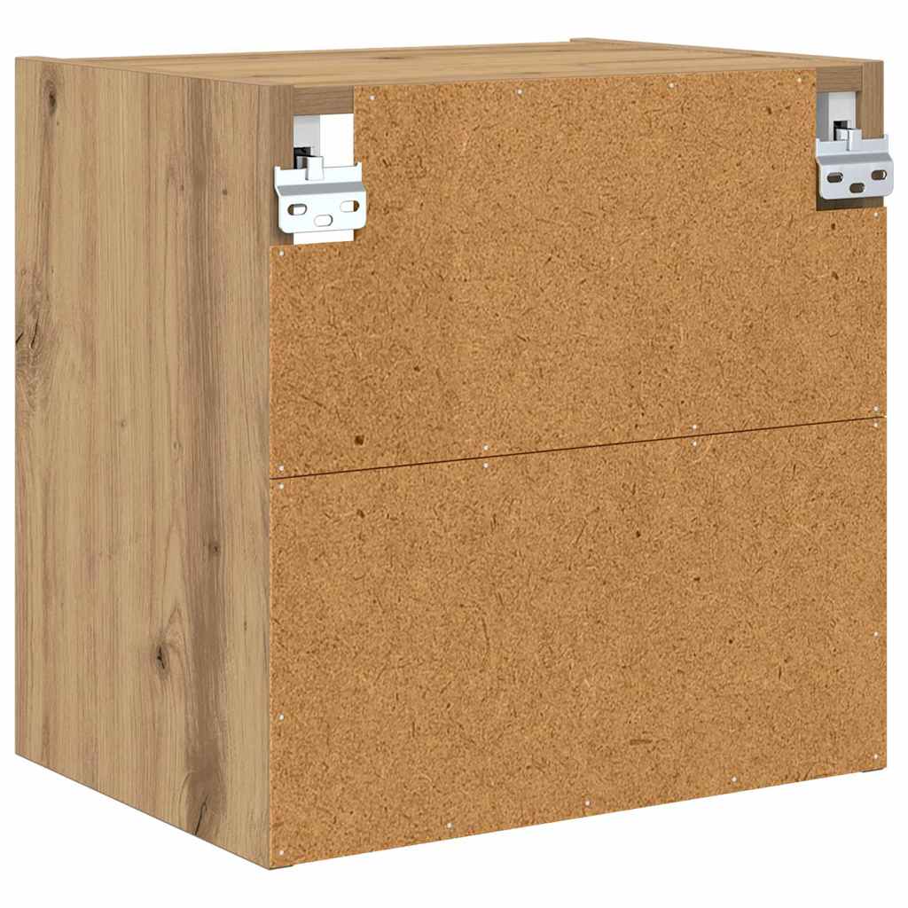 vidaXL Hängeschrank Artisan-Eiche 40 x 29,5 x 40 cm Holzwerkstoff