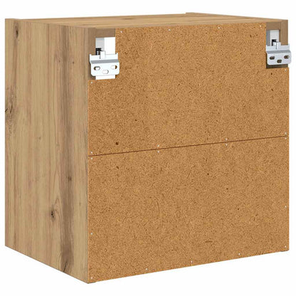 vidaXL Hängeschrank Artisan-Eiche 40 x 29,5 x 40 cm Holzwerkstoff