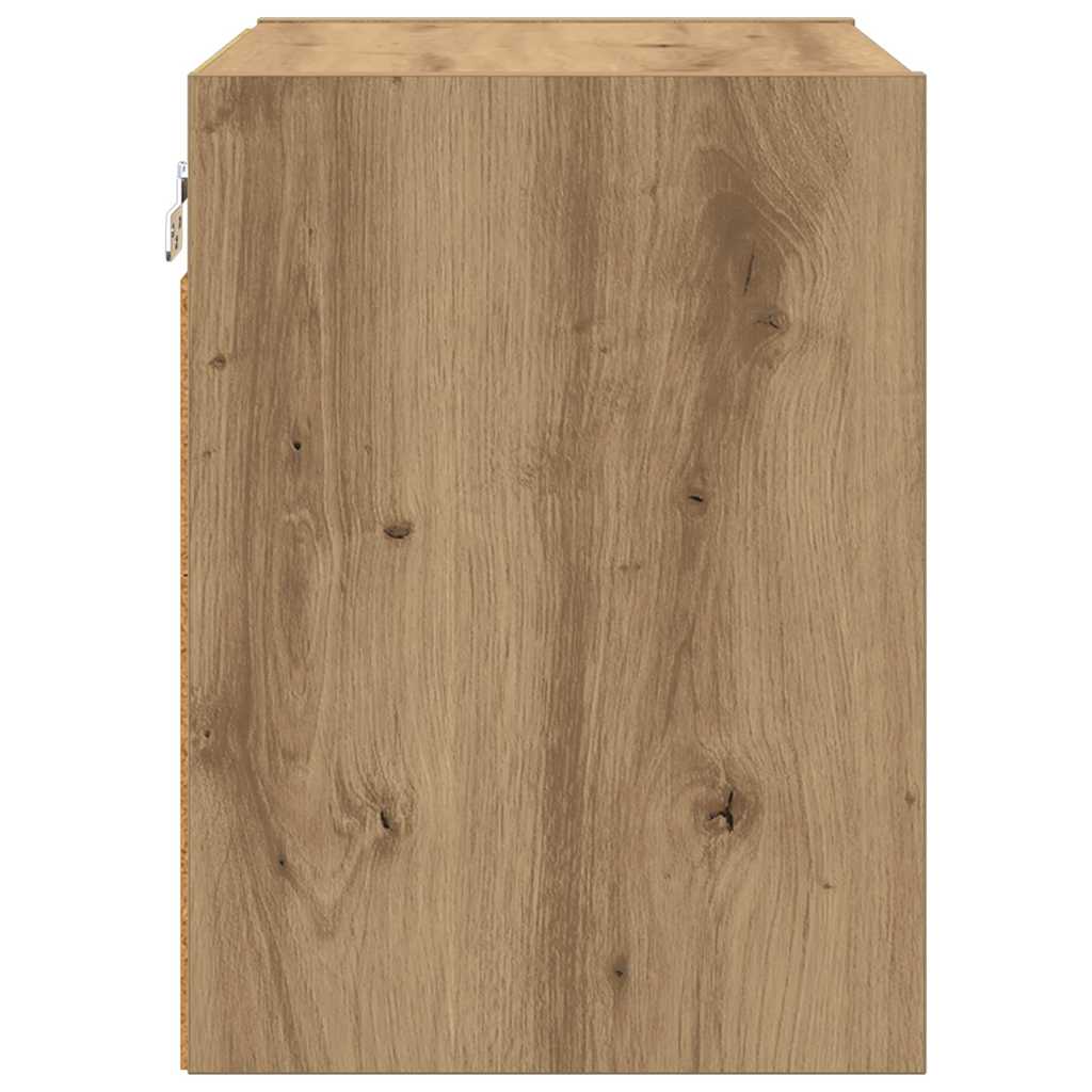 vidaXL Hängeschrank Artisan-Eiche 40 x 29,5 x 40 cm Holzwerkstoff