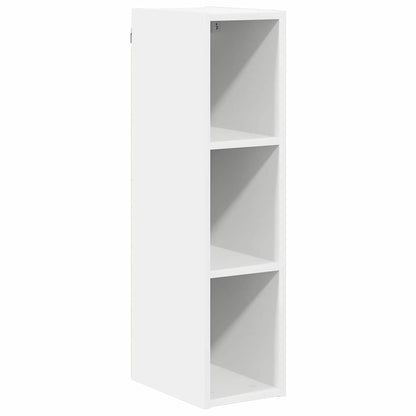vidaXL Hängeschrank mit Speicher Weiß 20 x 29,5 x 80 cm Holzwerkstoff