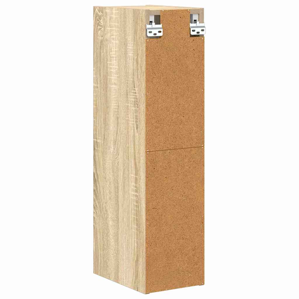 vidaXL Hängeschrank Sonoma-Eiche 20 x 29,5 x 80 cm Holzwerkstoff