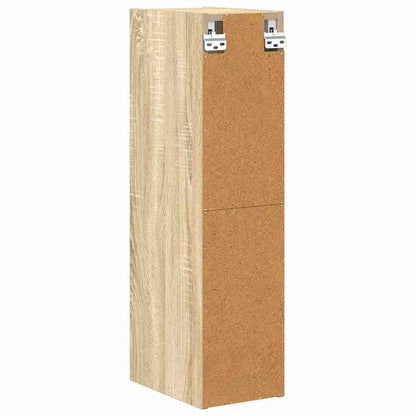 vidaXL Hängeschrank Sonoma-Eiche 20 x 29,5 x 80 cm Holzwerkstoff
