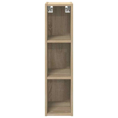 vidaXL Hängeschrank Sonoma-Eiche 20 x 29,5 x 80 cm Holzwerkstoff