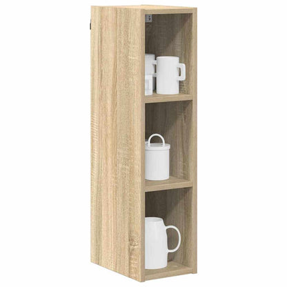 vidaXL Hängeschrank Sonoma-Eiche 20 x 29,5 x 80 cm Holzwerkstoff
