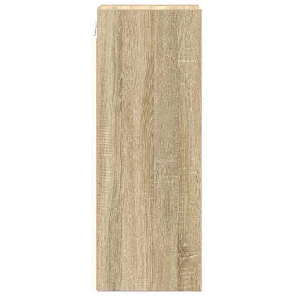 vidaXL Hängeschrank Sonoma-Eiche 20 x 29,5 x 80 cm Holzwerkstoff