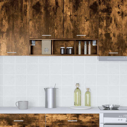 vidaXL Hängeschrank Geräucherte Eiche 20 x 29,5 x 80 cm Holzwerkstoff