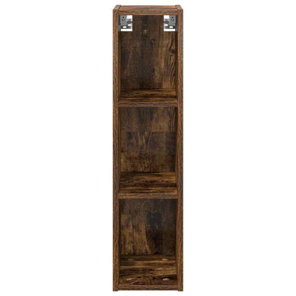 vidaXL Hängeschrank Geräucherte Eiche 20 x 29,5 x 80 cm Holzwerkstoff