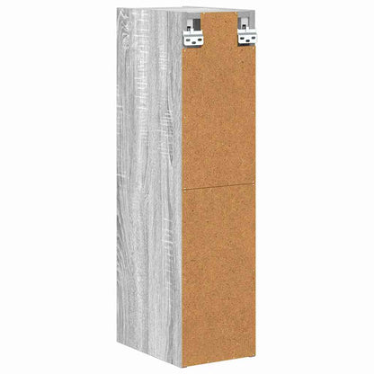 vidaXL Hängeschrank Graues Sonoma 20 x 29,5 x 80 cm Holzwerkstoff