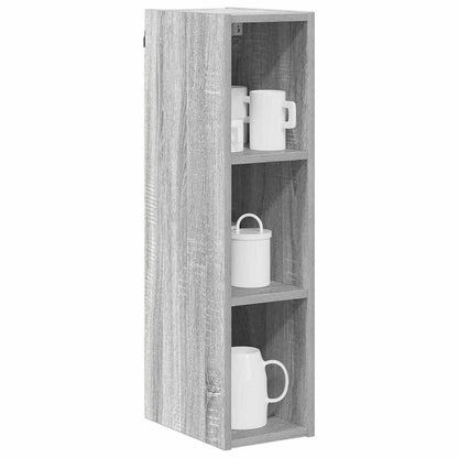 vidaXL Hängeschrank Graues Sonoma 20 x 29,5 x 80 cm Holzwerkstoff