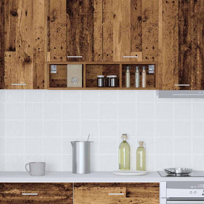 vidaXL Hängeschrank Altholz 20 x 29,5 x 80 cm Holzwerkstoff