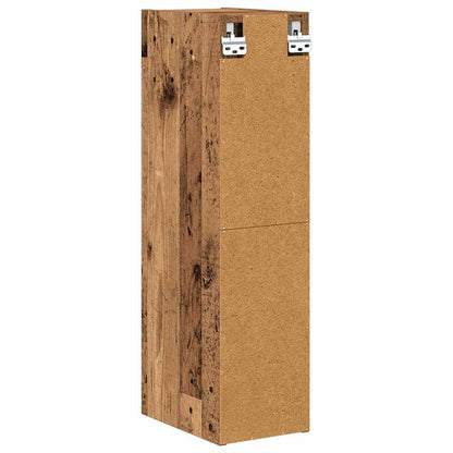 vidaXL Hängeschrank Altholz 20 x 29,5 x 80 cm Holzwerkstoff
