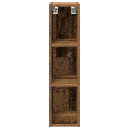 vidaXL Hängeschrank Altholz 20 x 29,5 x 80 cm Holzwerkstoff