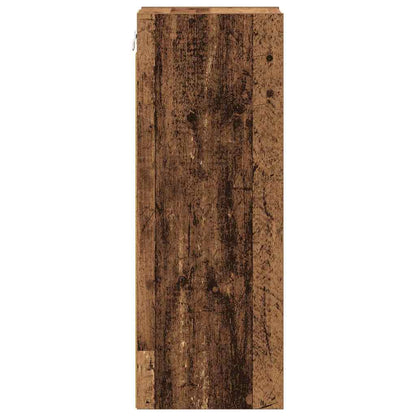 vidaXL Hängeschrank Altholz 20 x 29,5 x 80 cm Holzwerkstoff