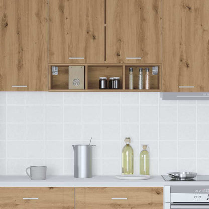 vidaXL Hängeschrank Artisan-Eiche 20 x 29,5 x 80 cm Holzwerkstoff